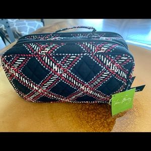 Vera Bradley Blush & Brush Makeup Case Minsk Plaid